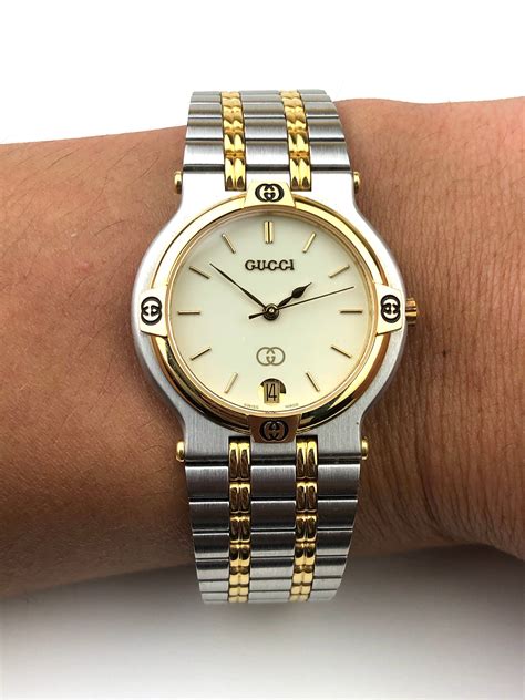 vintage gucci uhr|vintage Gucci 9000m for sale.